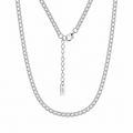 Silver Tennis Necklace 4mm