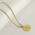 Zodiac Necklace 18K Gold Plated