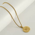 Zodiac Necklace 18K Gold Plated