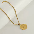Zodiac Necklace 18K Gold Plated