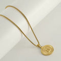Zodiac Necklace 18K Gold Plated