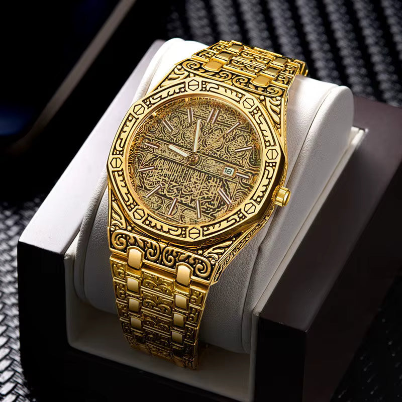 Ancient Gold Quartz Watch