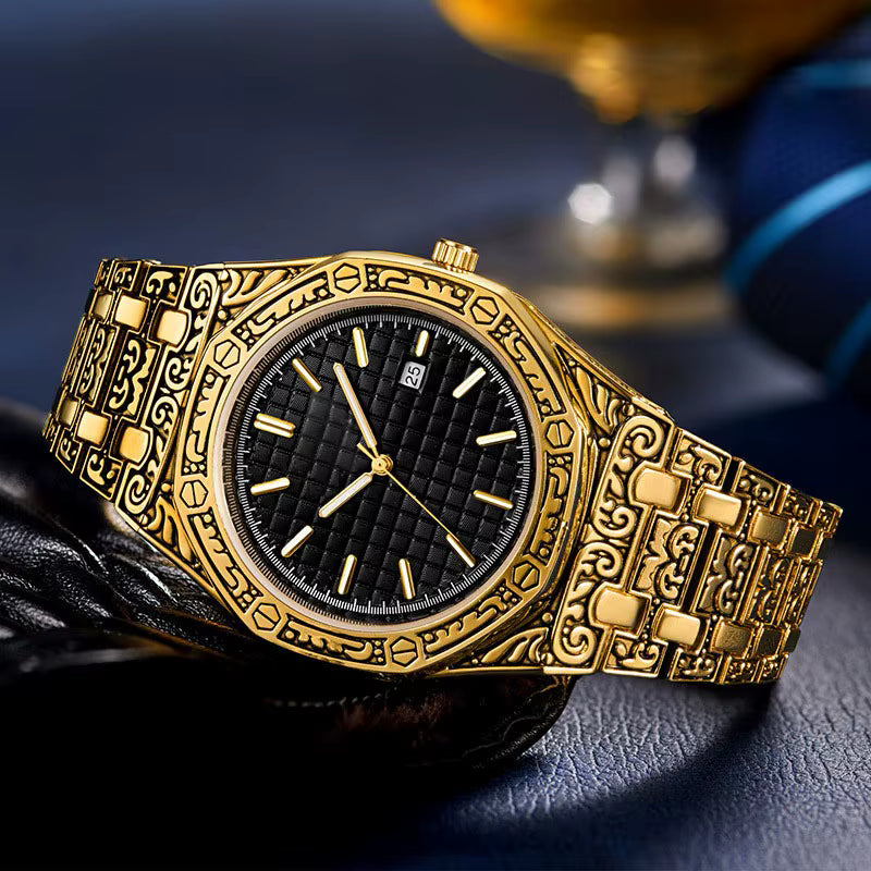 Ancient Silver  Quartz Watch