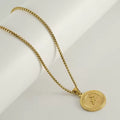 Zodiac Necklace 18K Gold Plated
