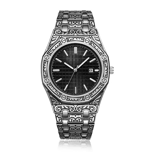Ancient Silver  Quartz Watch