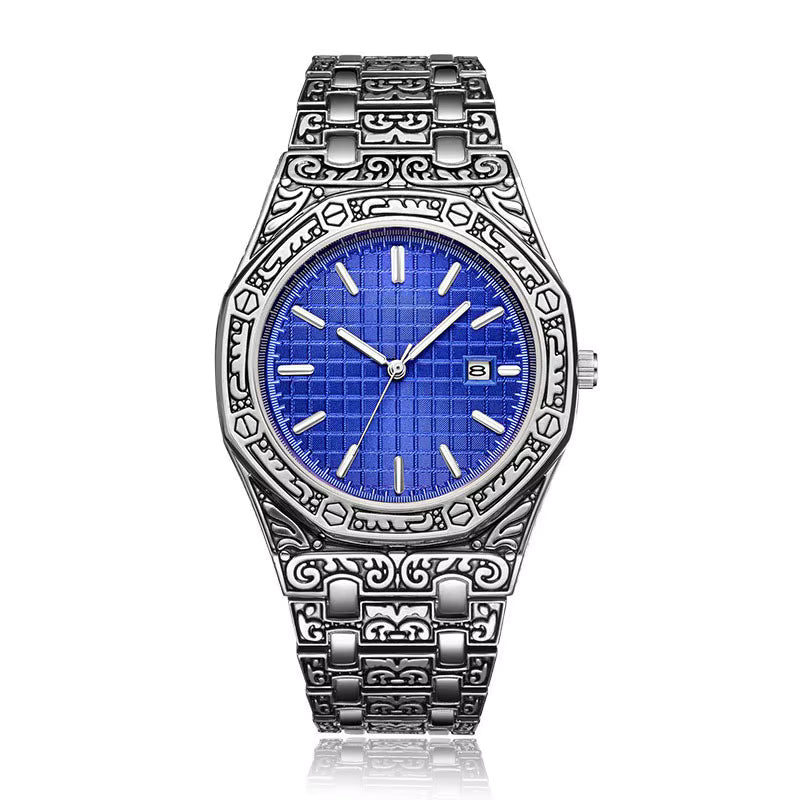 Ancient Silver  Quartz Watch
