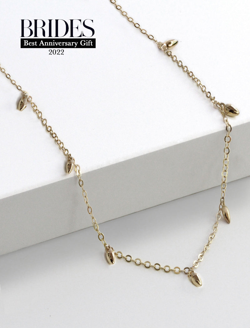 RICE Bead Chain Necklace