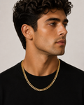 Diamond Cut Cuban Chain 5mm 18k