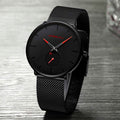 Men's Ultra-Thin Minimalist Waterproof Wrist Watch