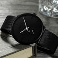 Men's Ultra-Thin Minimalist Waterproof Wrist Watch