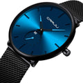 Men's Ultra-Thin Minimalist Waterproof Wrist Watch