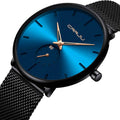 Men's Ultra-Thin Minimalist Waterproof Wrist Watch