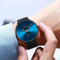 Men's Ultra-Thin Minimalist Waterproof Wrist Watch