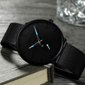 Men's Ultra-Thin Minimalist Waterproof Wrist Watch