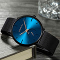 Men's Ultra-Thin Minimalist Waterproof Wrist Watch