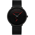 Men's Ultra-Thin Minimalist Waterproof Wrist Watch